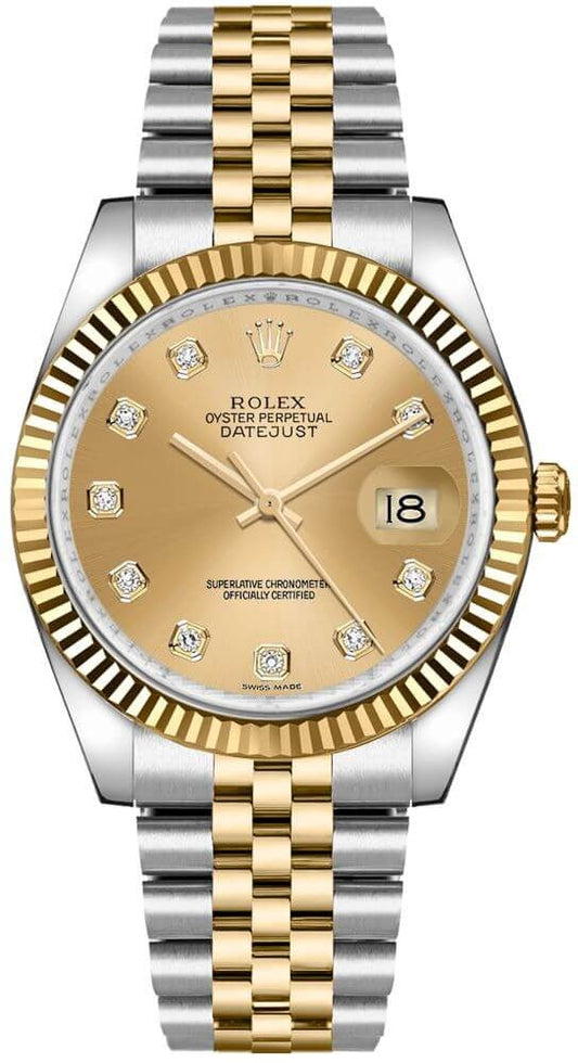 Rolex Datejust 36 Jubile Bracelet Steel & Golden Watch